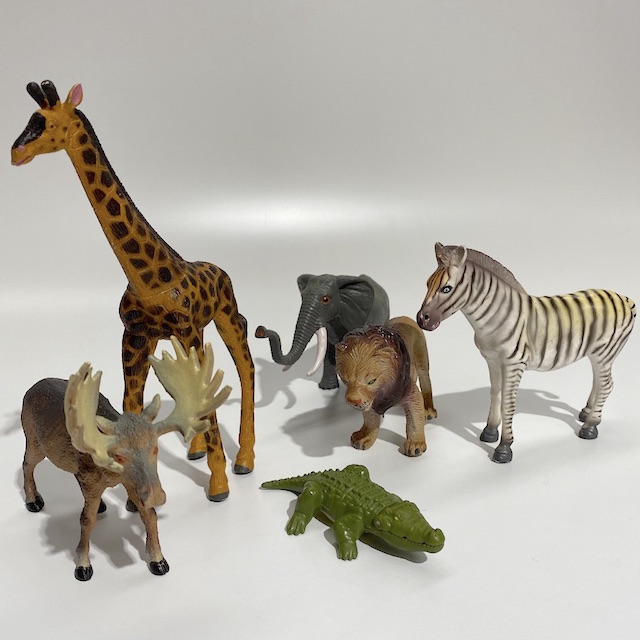 TOY, Plastic Zoo Animal